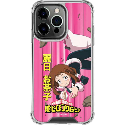 My Hero Academia Ochaco Uraraka Season 4 iPhone 15 Pro Clear Case